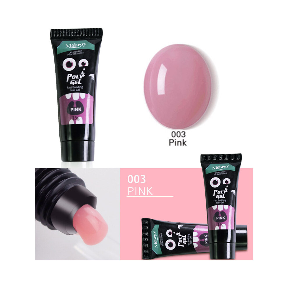 (03PINK) 9-color nail polish quick-drying phototherapy glue mobray multi-color nail polish phototherapy glue 15ML