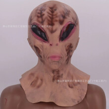 (Alien "Colors") Human & Animal Head Mask Set, Scary Funny Halloween Cosplay