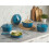 Beliani 7 Piece Cast Iron Set CASTORA Blue 2
