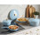 Beliani 7 Piece Cast Iron Set FERRANO Light Blue 2