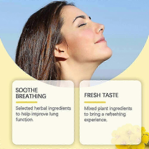 (60pcs 3bags) Mullein Leaf Tea: Your Solution for Lung Cleansing, Cough Relief & Breathing Support
