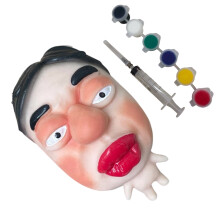 Portable Silicone Mask Puppet Toy for Stress Tension-A