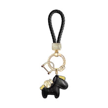 Charm Small Horse Accessory With Quality PU Leather And-Black