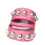 Comfortable Elegant Hollow Design Ring Imitation Pearls-Pink 1