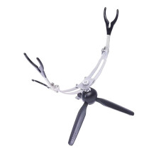 Stable and Portable Ice Fishing Rod Holder Feature Double-B