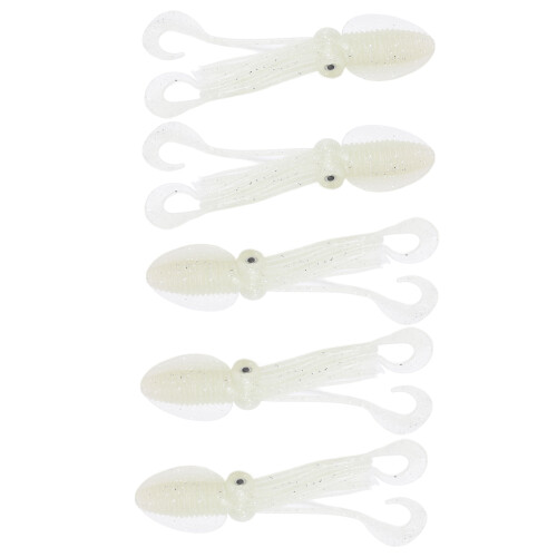 5x Silicone Octopus Trolling Lures