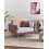 Beliani Armchair BOLGA Fabric Pink 2