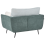 Beliani Armchair BOLGA Fabric Green 5