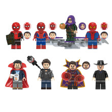 Super Hero Building Blocks Spider Man Humanoid Mini Figure Toys Christmas Gift