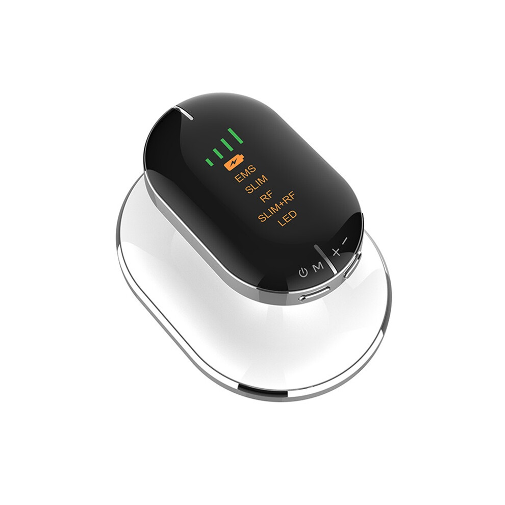 Stoyotu White (White) 4 Modes Cellulite Massager Body Sculpting Machine Electric Fat Burner Body Slimming Weight Loss Skin Lifting Beauty Care Device