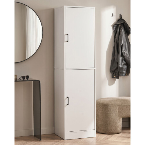 Beliani Shoe Storage Cabinet CANBERRA White 1
