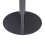 Beliani Bar Table MORELLA Black/ Dark Brown 80 cm 80 cm 3