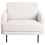 Beliani Armchair BREDA Fabric Light Beige 4