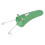 Cotton Thread Face Epilator USB Rechargeable LED Lighting Electric Threading Epilator Green 500mAh 1