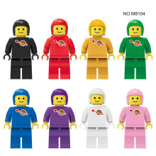 Rainbow Building Blocks Humanoid Mini Figure Toys Boys Gift