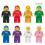 Rainbow Building Blocks Humanoid Mini Figure Toys Boys Gift 1