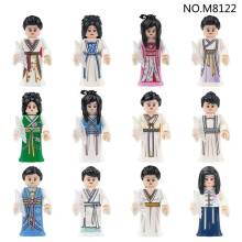 Girls Building Blocks Humanoid Mini Figure Toys Gifts for Kids