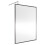 Balterley Balterley Framed Wetroom Screen, 1400mm, Brushed Pewter 1