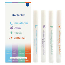 (3box) 4pcs Air Freshener Diffuser Pens For Boost Focus Clear Breath Relaxation Sensory Relaxation Herbal Aromatherapy Diffuser Pen 1-3Box