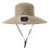 Breathable Solar Powered Hat Solar Cooling Fan Automatic Sunlight Charging Adjustable Strap Outdoor Gears  Khaki 1