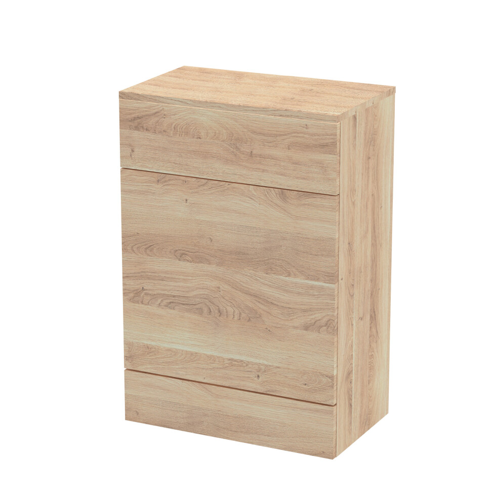 Balterley Alrewas Contemporary Floor Standing Wc Unit, Bleached Oak, 600Mm