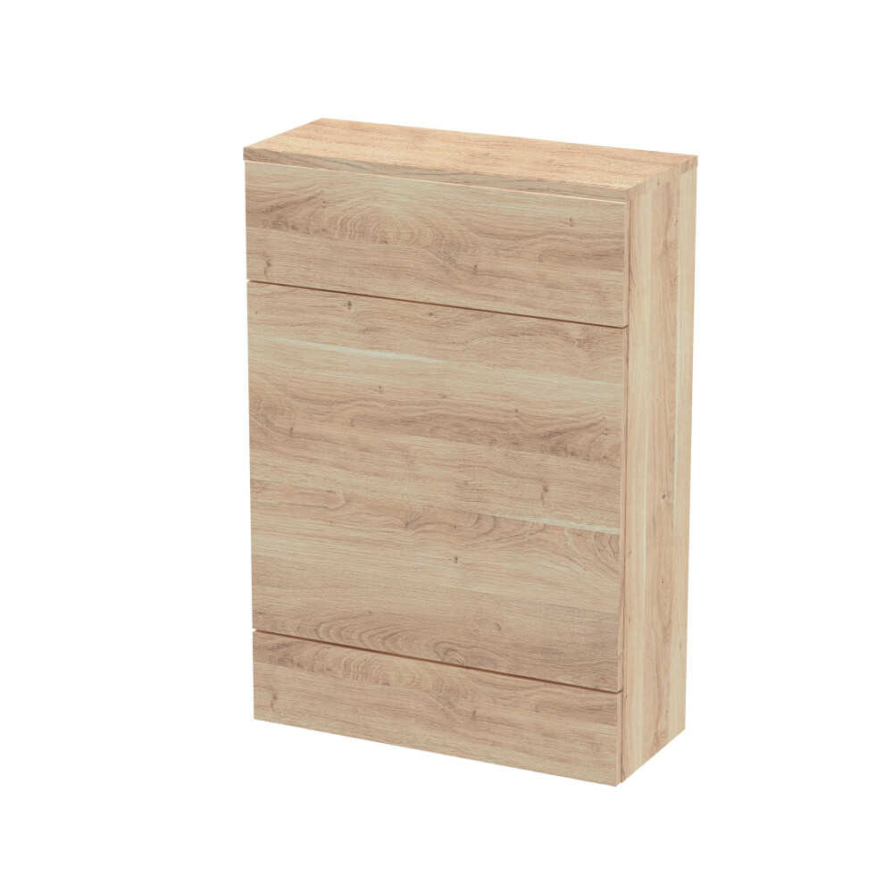 Balterley Alrewas Contemporary Floor Standing Wc Unit, Bleached Oak, 600Mm