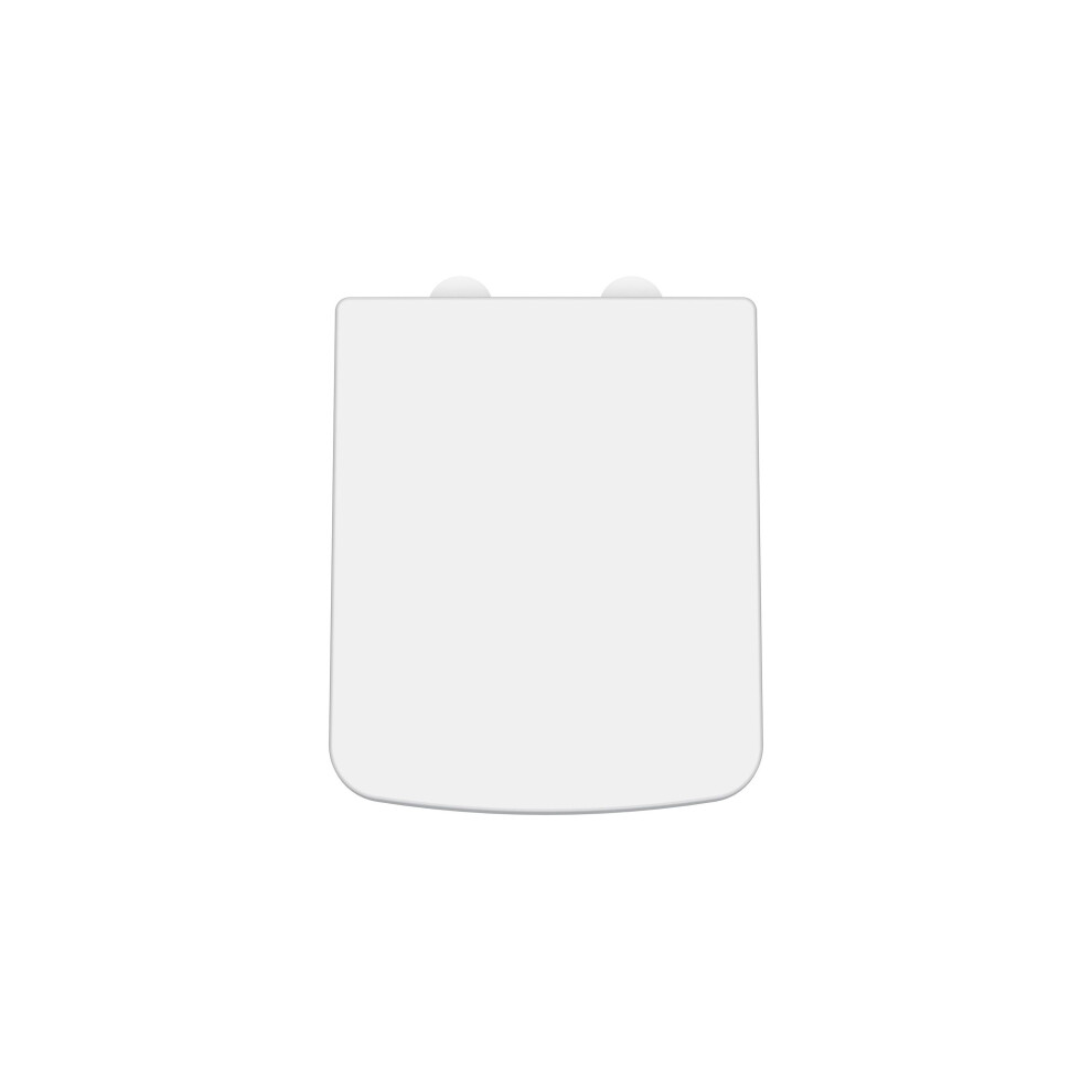 Balterley Square Soft Close Toilet Seat With Top Fix Hinge