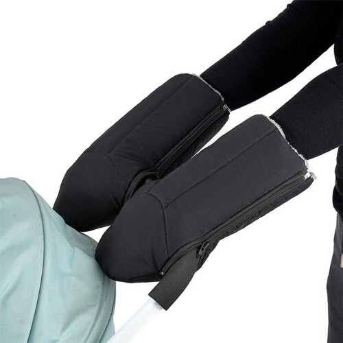 1 paar polyester winddichte kinderwagenwanten met afneembare 1