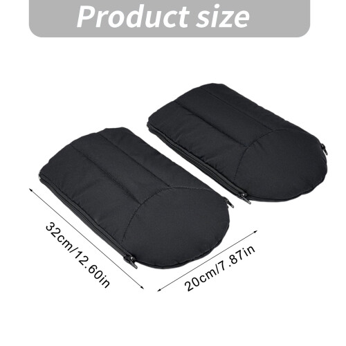 1 paar polyester winddichte kinderwagenwanten met afneembare 2