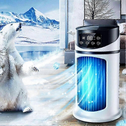 Condizionatore portatile mini, ventilatore raffreddatore d’aria compatto a basso consumo, raffrescamento efficiente e silenzioso per casa e ufficio