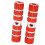 Cycle Rear Pegs Foot Rest Red Aluminium 10cm 5