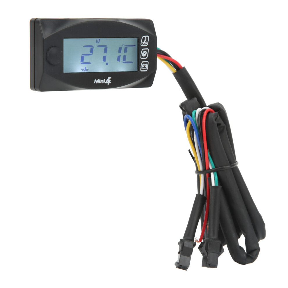 Motorcycle Voltage Temp Gauge 4 In1 Time 7444352918683