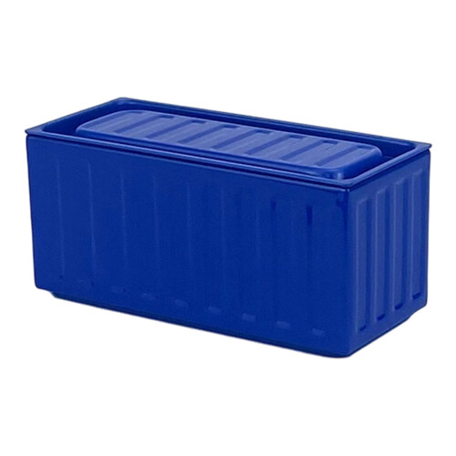 Authentieke kleine verzendcontainerreplica's-Diepblauw