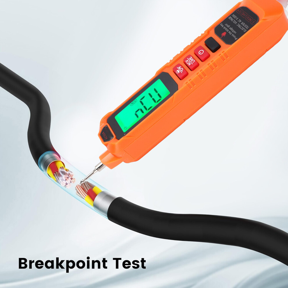 AC Voltage Checker 12-300V LCD & Buzzer