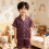 2-teiliges Pyjama-Set aus Polyester für Jungen und-hellgrau 160 4