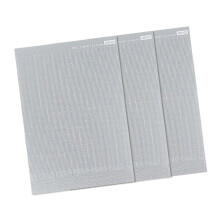 Veelzijdige polystyreenplaten voor op maat-3 stuks 0,3 mm dik