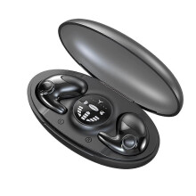 Kabellose Bluetooth-Schlafkopfhörer, unsichtbare In-Ear-Ohrhörer für Seitenschläfer, diskret, klein, leicht, bequem für Arbeit und Ruhe