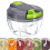 Manual Food Chopper Multi-function Onion Vegetable Garlic Cutter Food Grinder Kitchen Tool-1 1