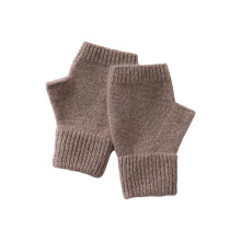 Simple Fingerless Gloves Soft Wool Gloves Stylish-Purplevelvet