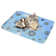 Haustier Kühlmatte für Hunde und Katzen, Größe S 30 x 40 cm, atmungsaktiv, rutschfest, angenehme Sommerliege für kleine Tiere