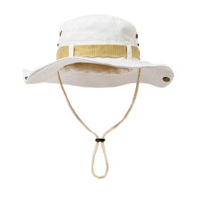Unisex opvouwbare wandelhoed Zomerzonbescherming Elastisch-Wit 1