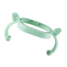 Safe Milk Bottle Holder Easy to Hold Grip Transition to-Green