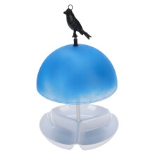 ABS Dome Bird Feeder for Garden Use
