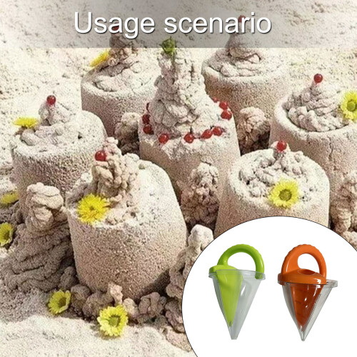 Interactive Sand And Water Toy Set Fun Entertainment-Oranges  3 2