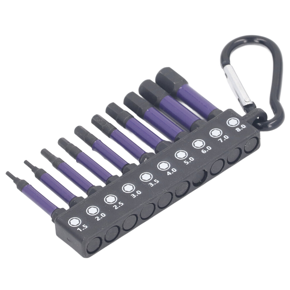 10Pcs Power Screwdriver Bit Set Magnetic