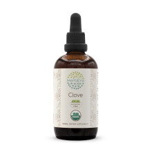 HerbEra Clove B120 USDA Biologisch Tinctuur | Alcoholvrije Extract, Krachtige Kruidendruppels