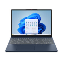 Lenovo IdeaPad Slim 3 15IRH10 Intel Core i5 i5-13420H Laptop 38.9 cm (15.3") WUXGA 16 GB DDR5-SDRAM 512 GB SSD Wi-Fi 6 (802.11ax) NoOS Blue