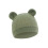 Infant Cap Waffles Texture Elastic Newborn Hat-Army Green 1
