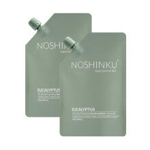 Noshinku Pocket Hand Sanitizer Spray Refill Pouch, Naturlig fuktgivande 70% alkohol, 200 mL