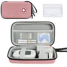ICIMBI Borsa da Viaggio per Diabetici, Organizer per Kit di Test, Monitor della Glicemia con Strisce